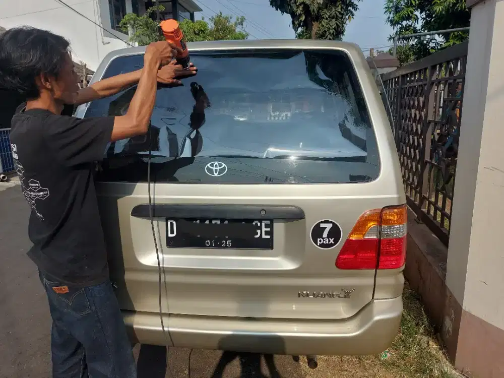 kaca film mobil home service atau panggilan