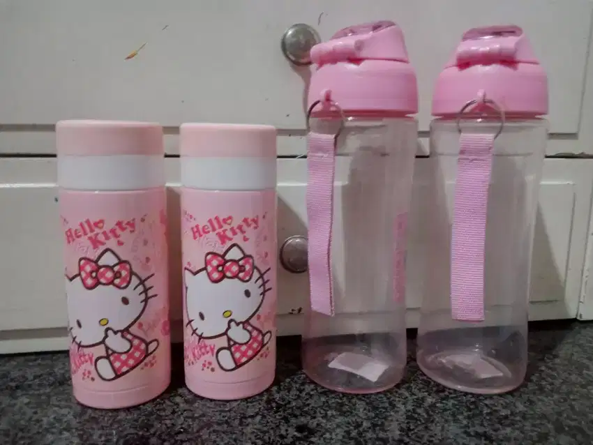 Preloved botol minum dan termos kecil