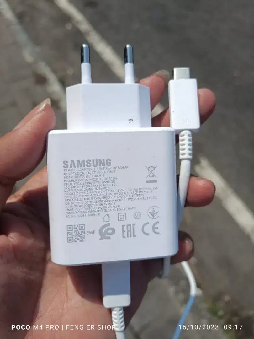 Charger Ori Samsung 45watt ( Second )