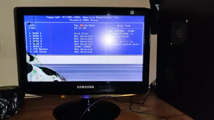 Samsung b1630n 15.6 inch minus
