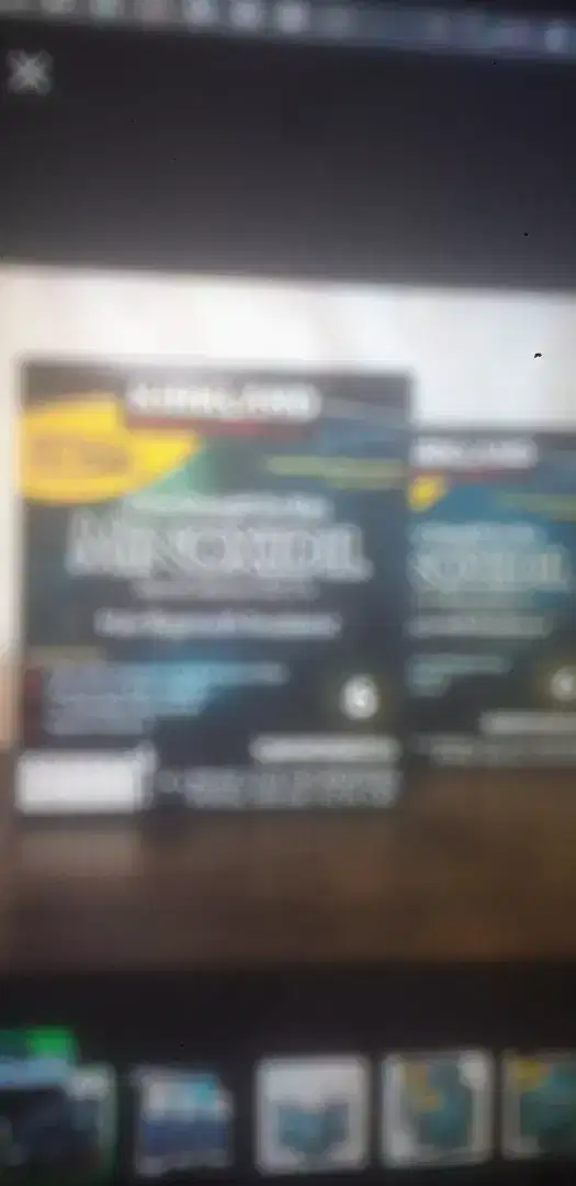 kirkland minoxidil 5% 60ml per box perkotak isi 6 botol asli original
