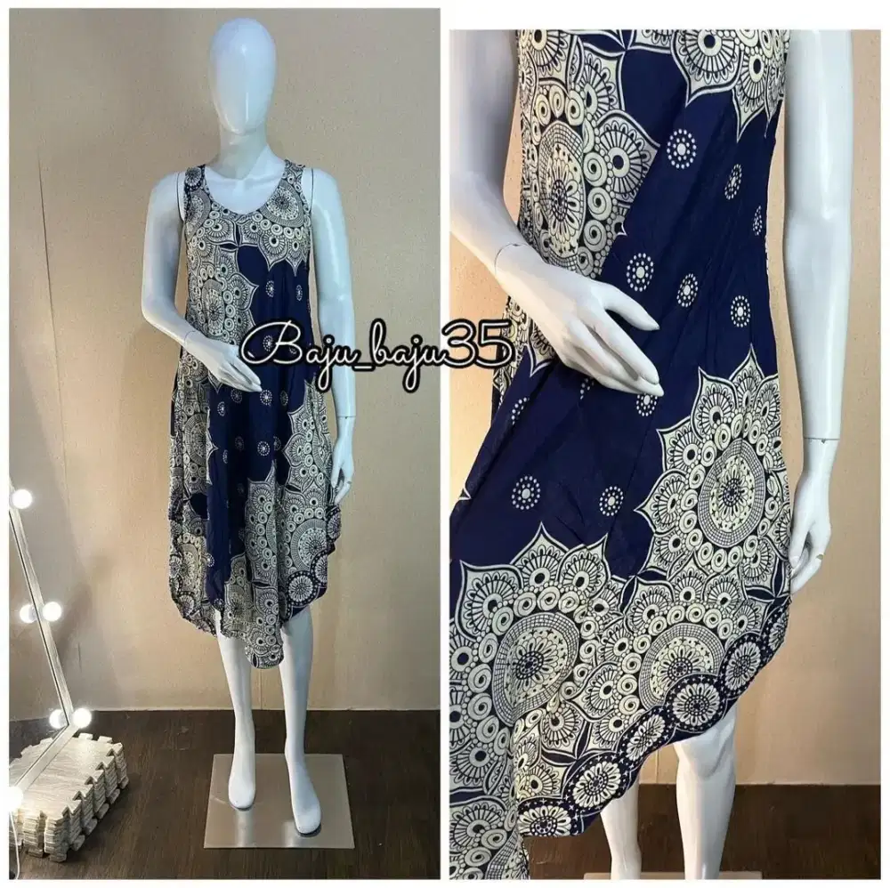 Dress #4 bahan katun