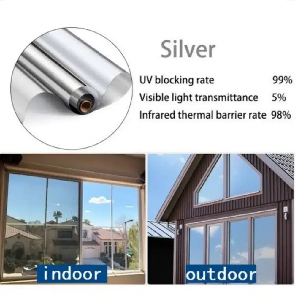 Stiker Kaca Film Oneway Kaca Film satu arah kaca film cermin