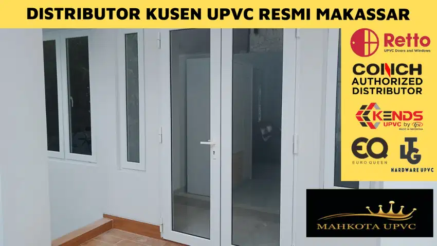 jual bahan kusen upvc Makassar