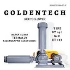 Root Blower GoldenTech Bore 2 Inchi - Untuk Bak Aerasi Industri