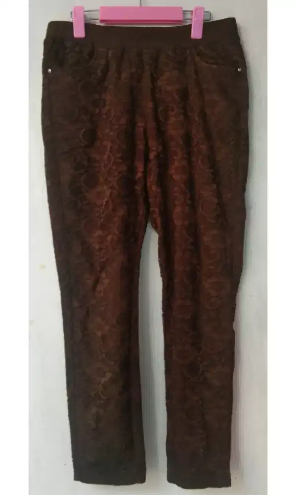 Celana Brukat Premium,Pinggang Karet