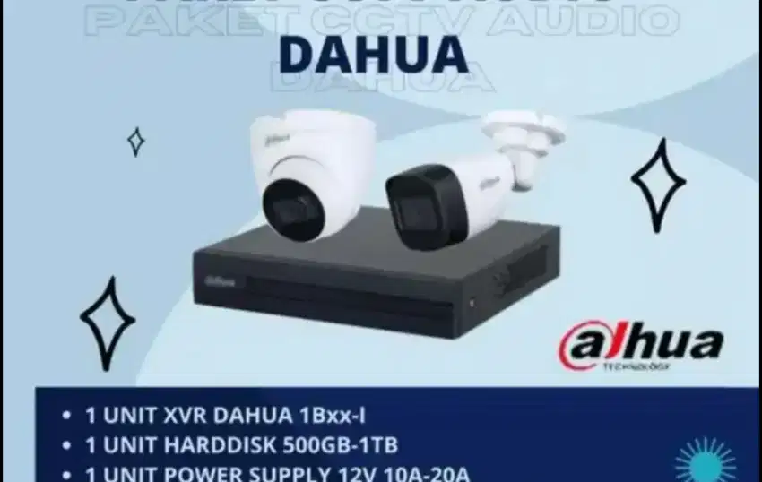 Cctv dahua bergaransi