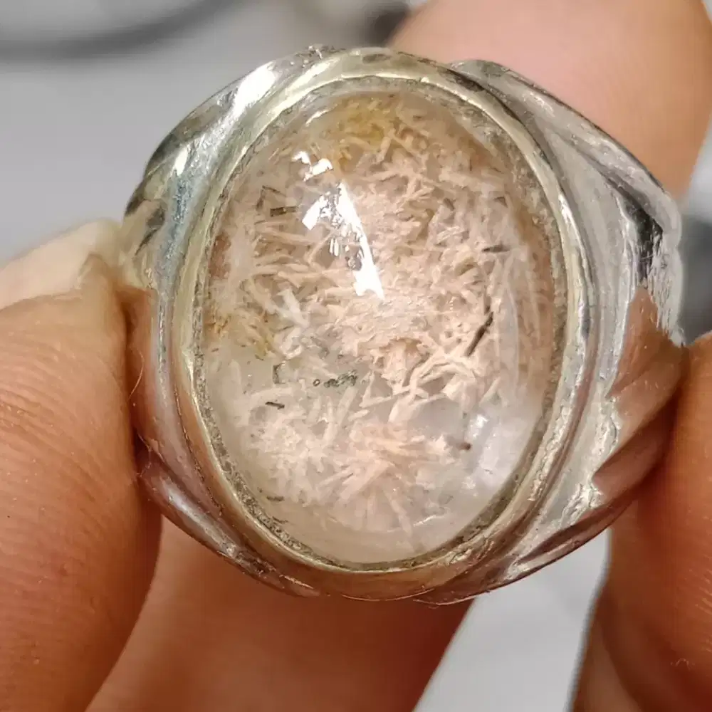 Natural Batu Cincin Kecubung Karang 03