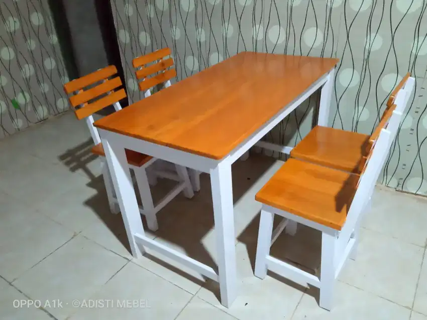 Meja kursi cafe warung promo