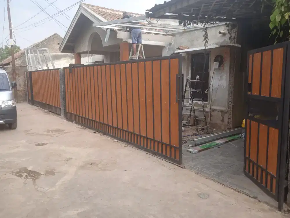 Pagar rumah grc 6575