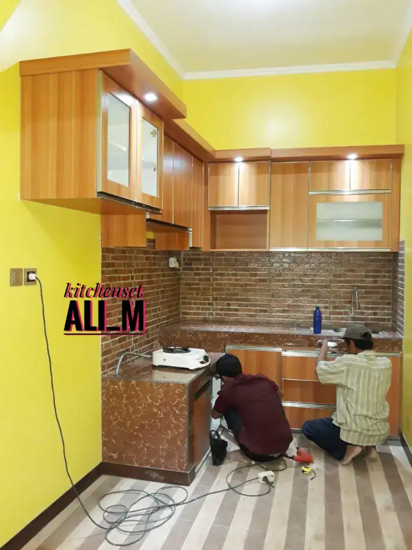 kitchen set minimalis depok