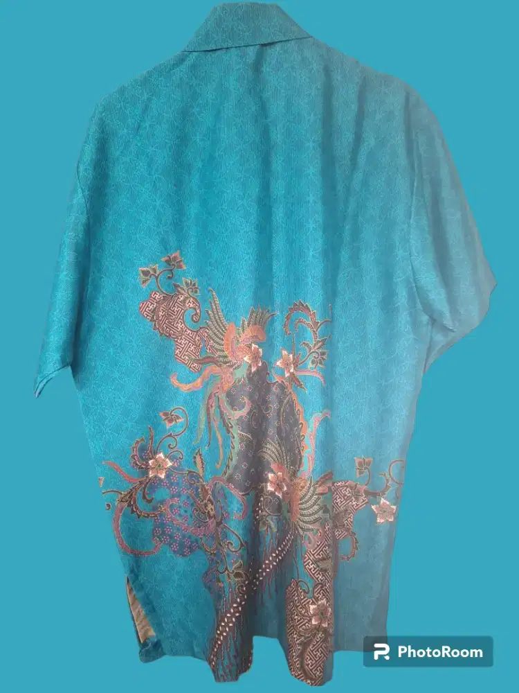 Kemeja batik solo pria lengan pendek