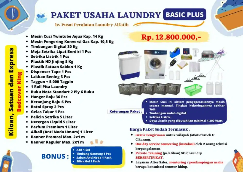 Paket Usaha Laundry