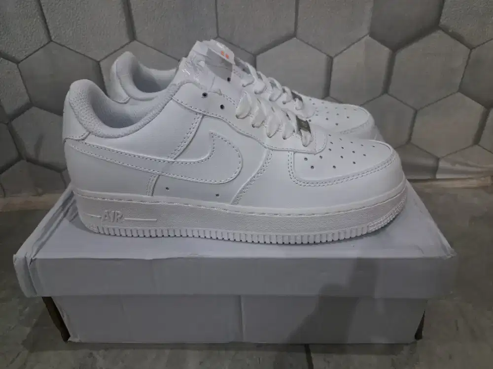 Sepatu NKE AF1 Full White PK