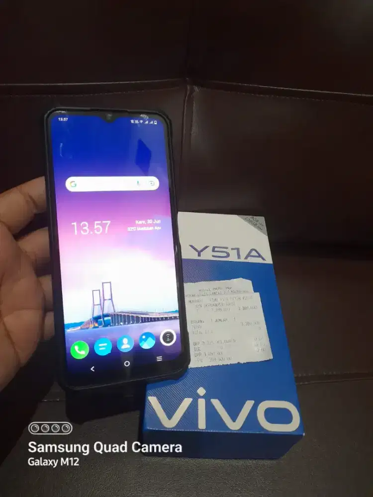 VIVO Y51A (Ram 8/128 GB) fullset original