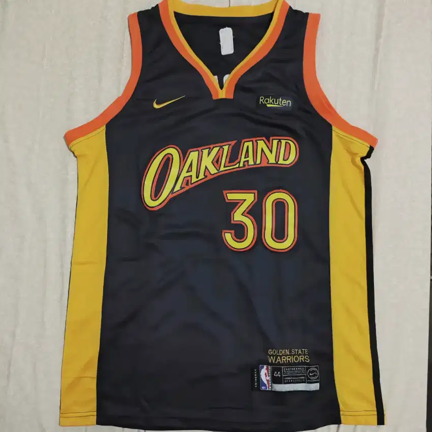 Jersey basket Stephen Curry #30 Golden State Warriors navy Oakland