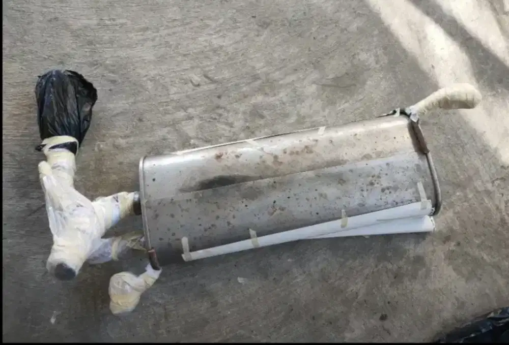 Knalpot Mobil Suzuki X Over ori bawaan mobil