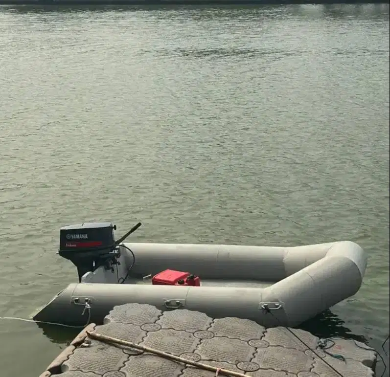 Landing Craft Almunium 3.6 Meter Model Perahu Karet Kapasitas 6 Orang