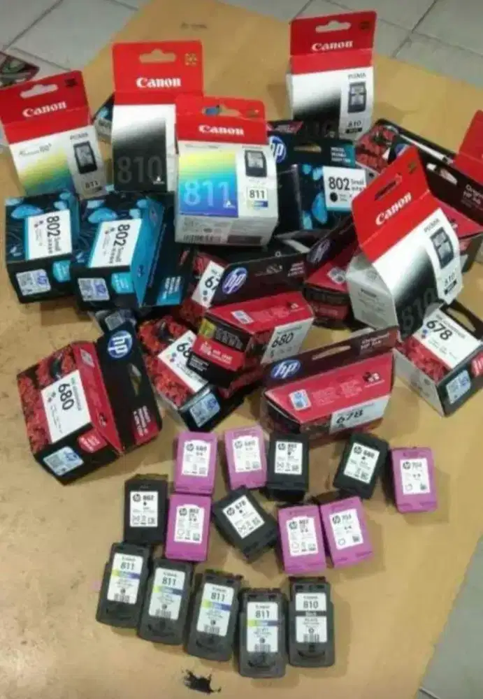 Cartridge Canon & Hp