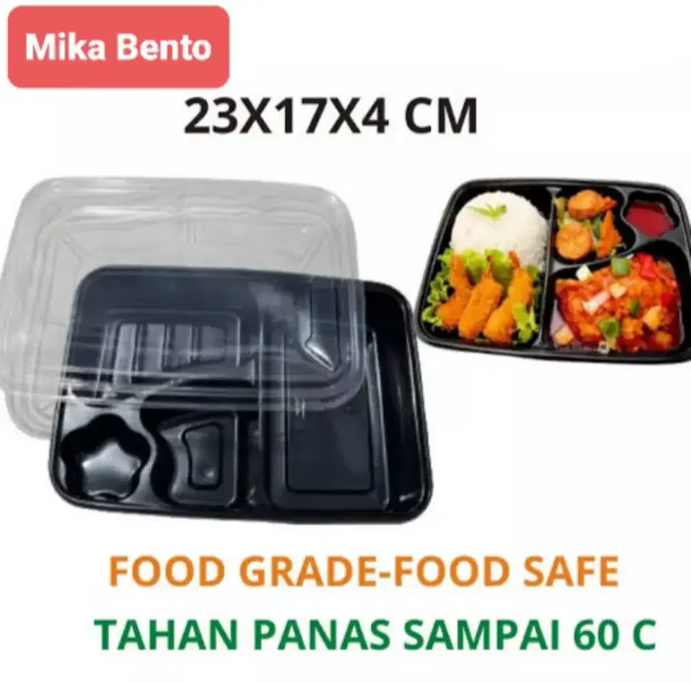 Mika Bento Sekat 4 (1pack 50pcs)