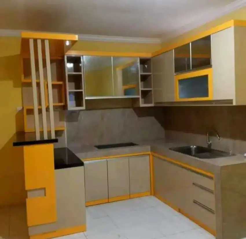 Kitchen set minimalis berkualitas harga terjangkau Jakarta