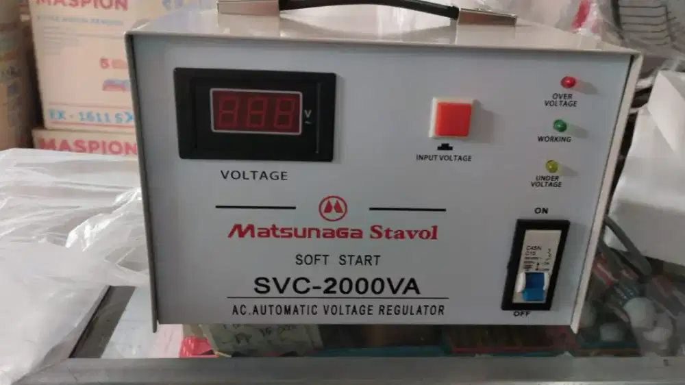 Stabilizer Stavolt Matsunaga 2000 va Digital Stavol
