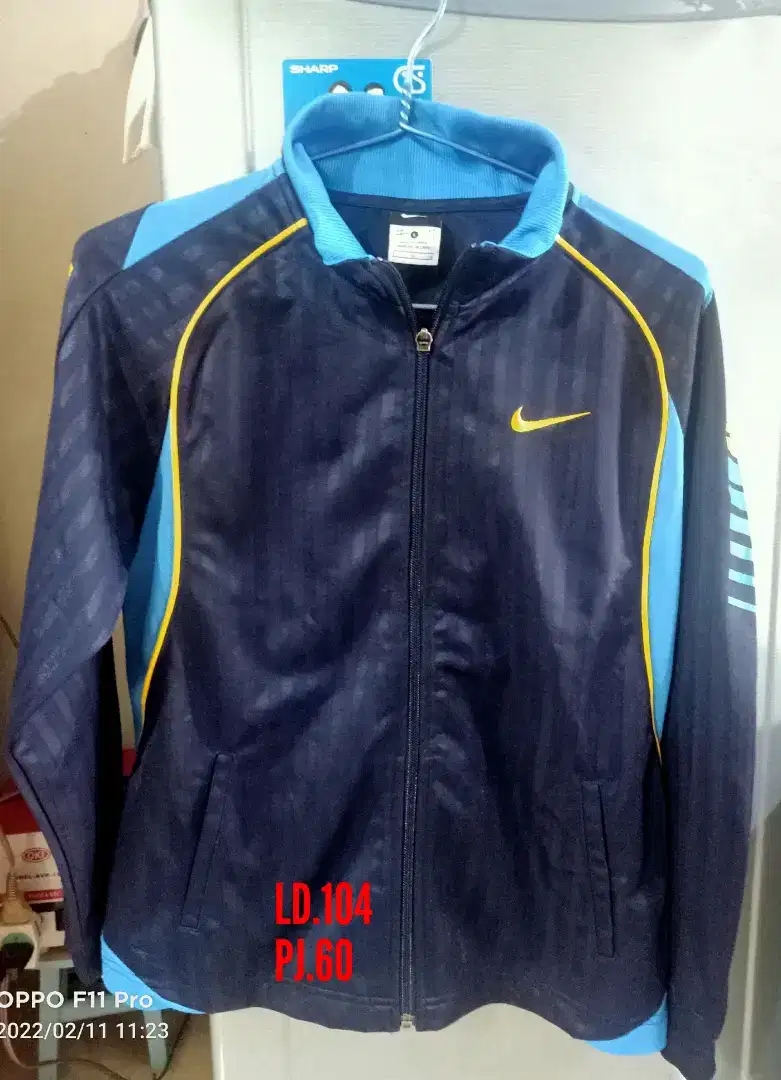 Jaket tractop Nike original