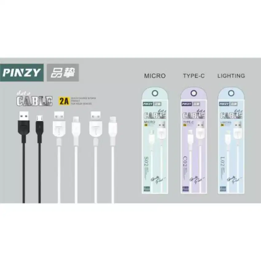 Kabel data semua type C micro jack otg untuk charger android iphone