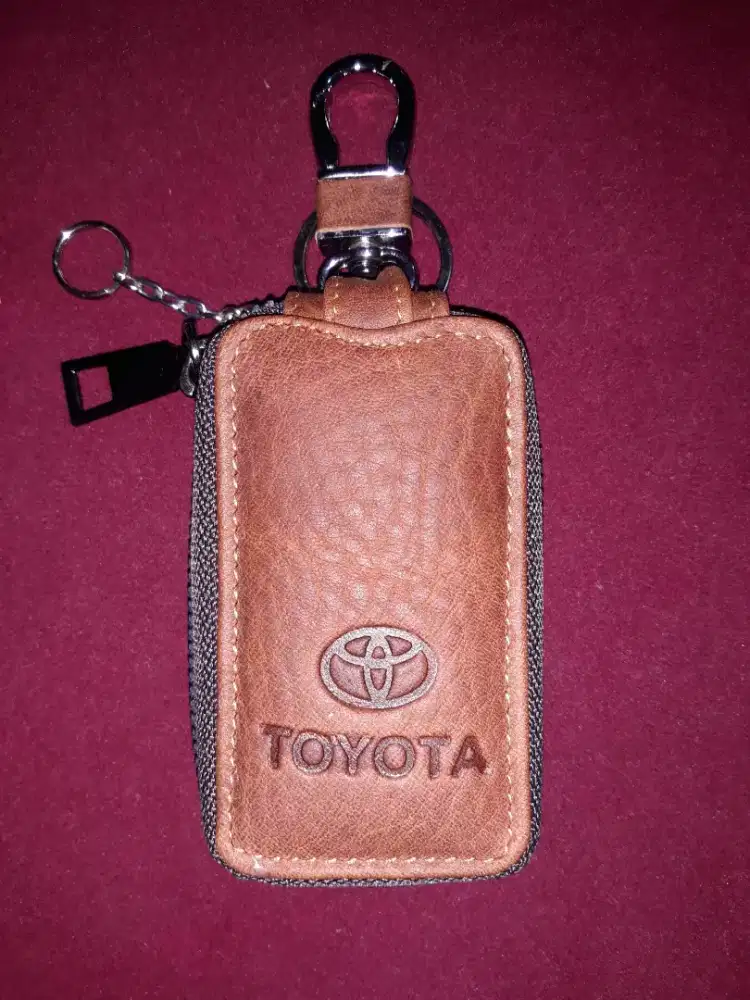 Gantungan kunci REMOTE MOBIL-asli kulit