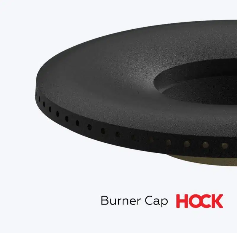 Kompor Gas Tanam Hock 3 Tungku Optima Crsytal HB-330 OC