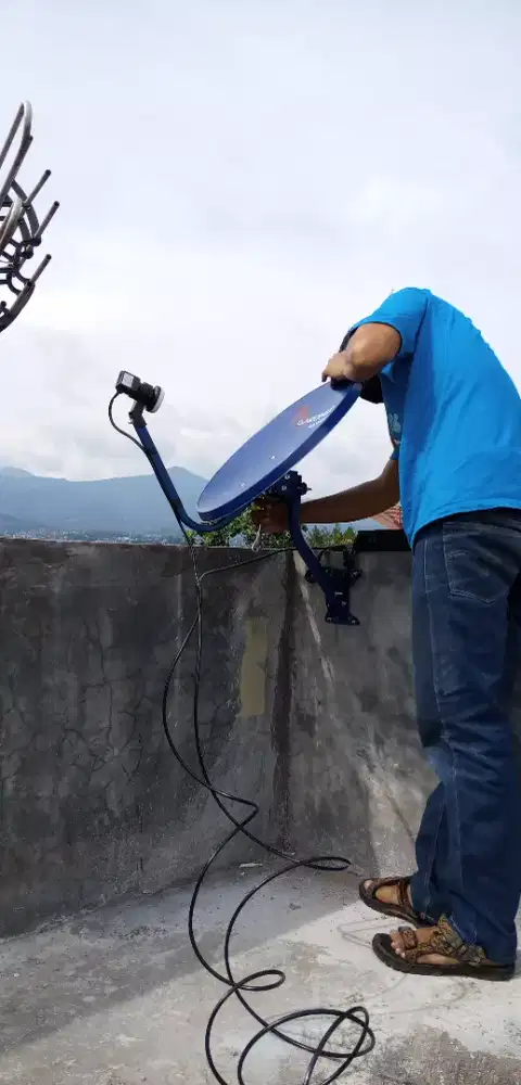 Antena TV Zaman Now Garmedia Mini Parabola