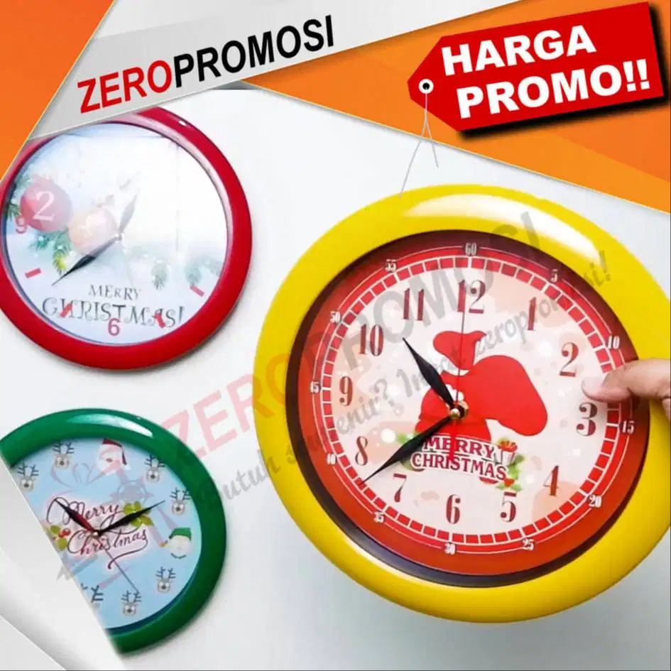 Souvenir Jam Natal dan Tahun Baru