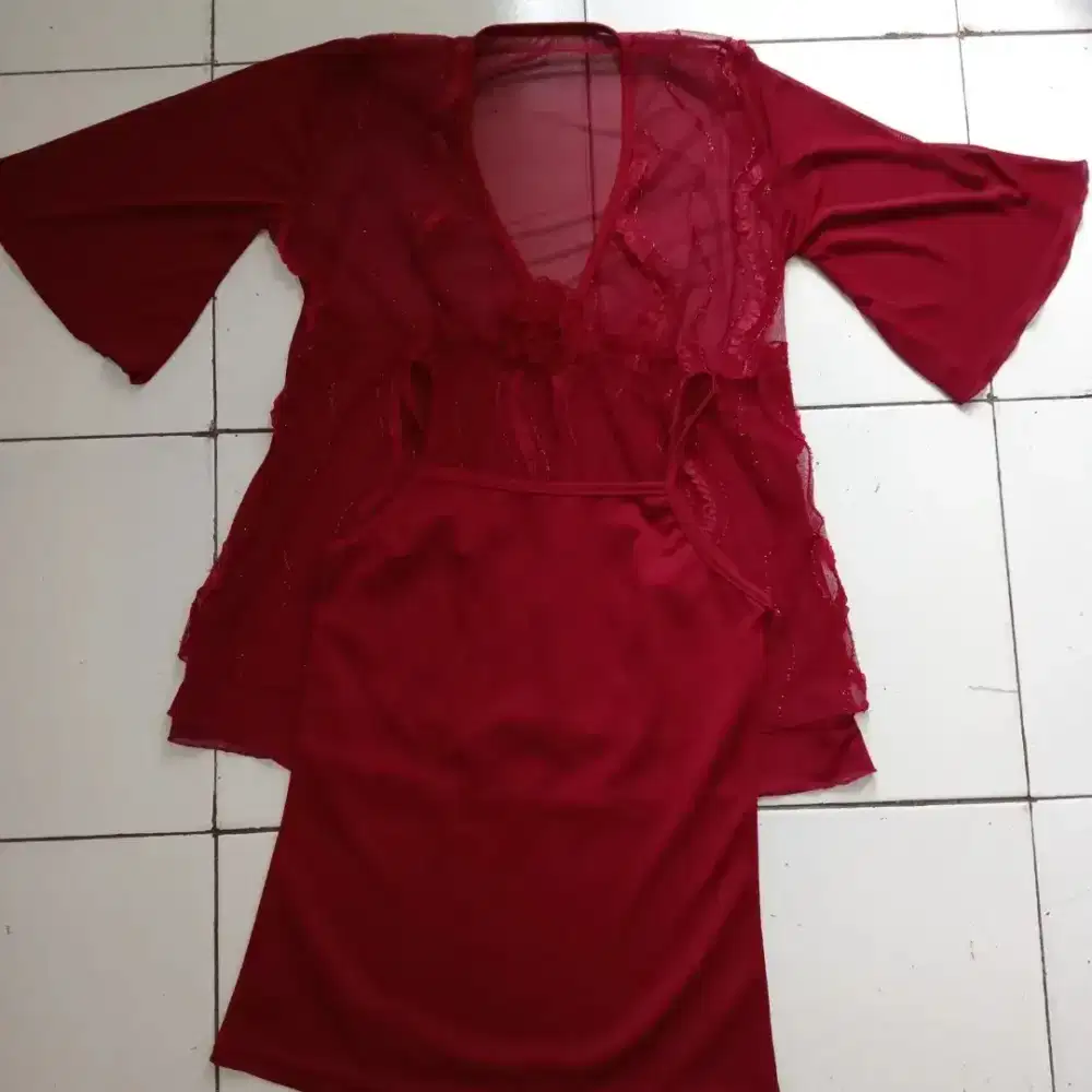 Baju Pesta Merah second