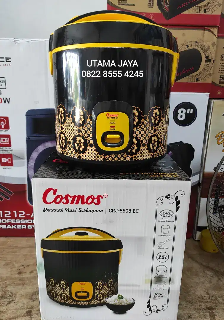 MAGIC COM BESAR 2.5 LITER COSMOS CRJ-5508 BC