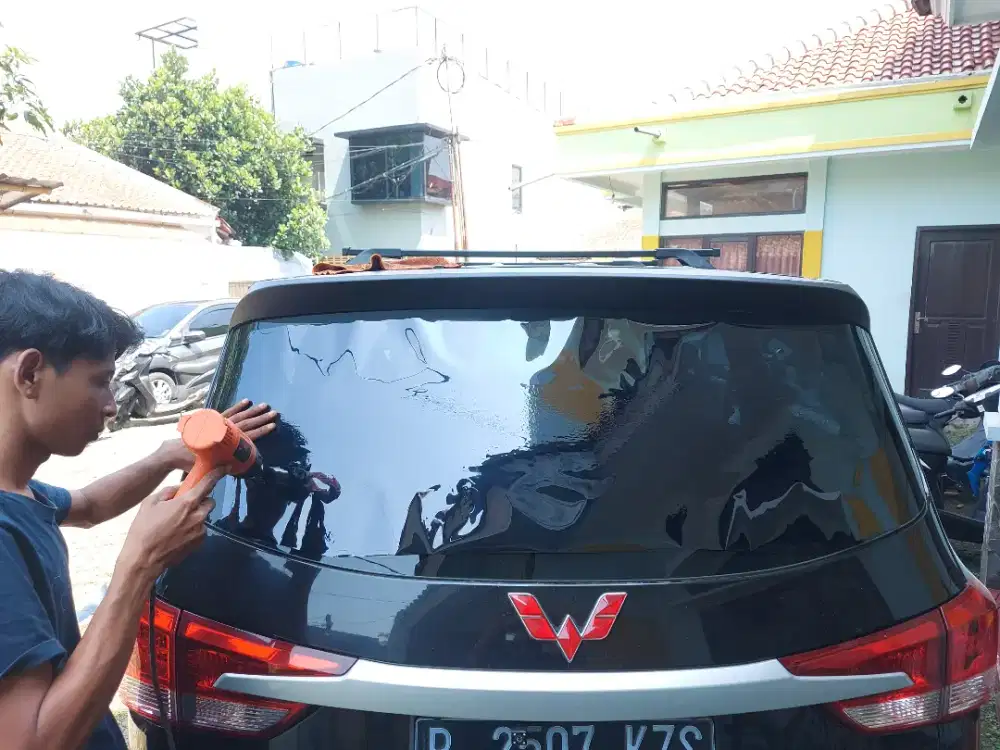 kaca film mobil panggilan atau home service