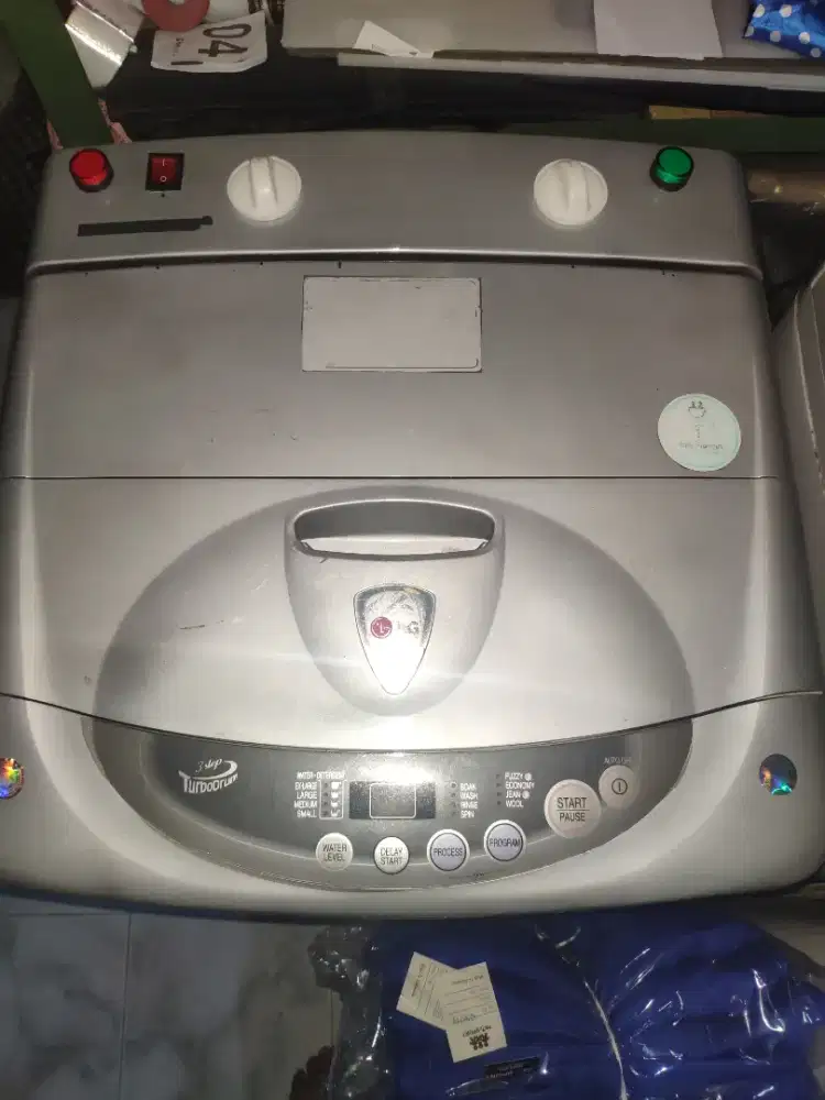 Mesin cuci LG fuzzy logic (manual)