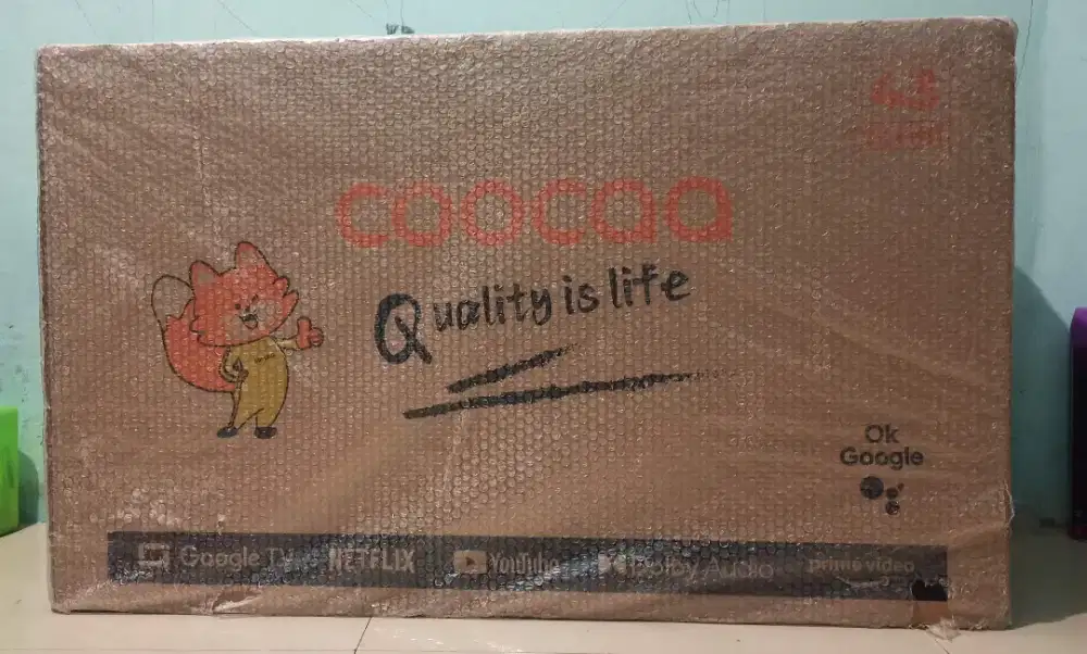 Coocaa Smart TV Android Google TV 43 inch Digital Garansi Resmi