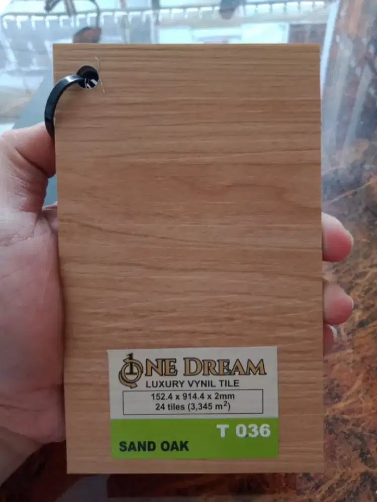 Vinyl plank tebal 2mm Promo terpasang