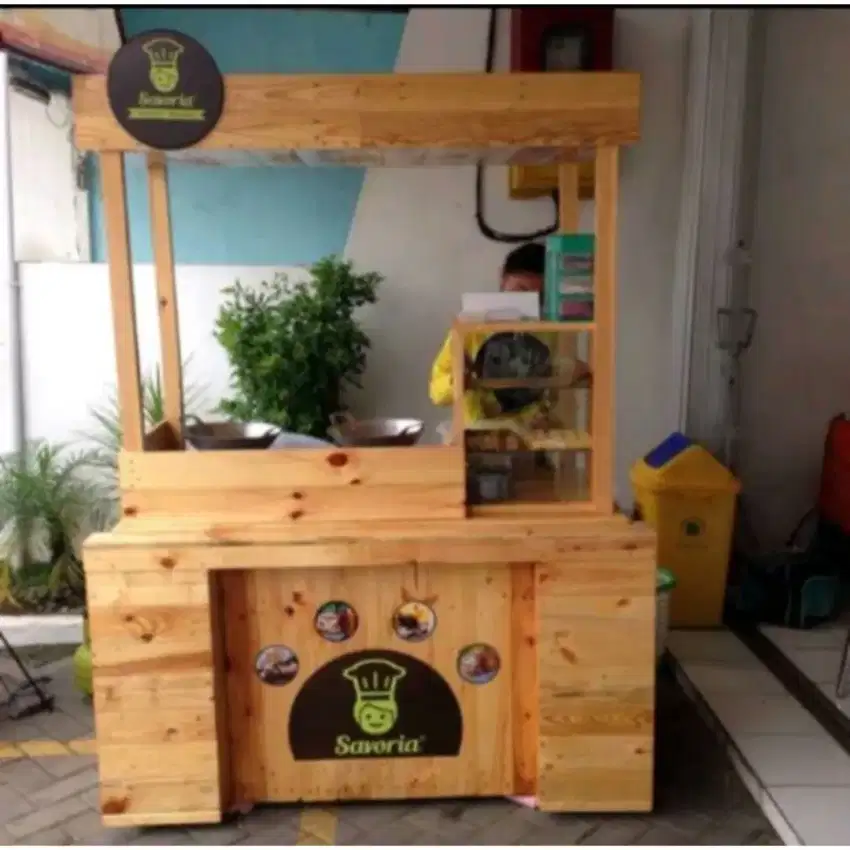 GEROBAK JUALAN | BOOTH  | JATI BELANDA MURAH