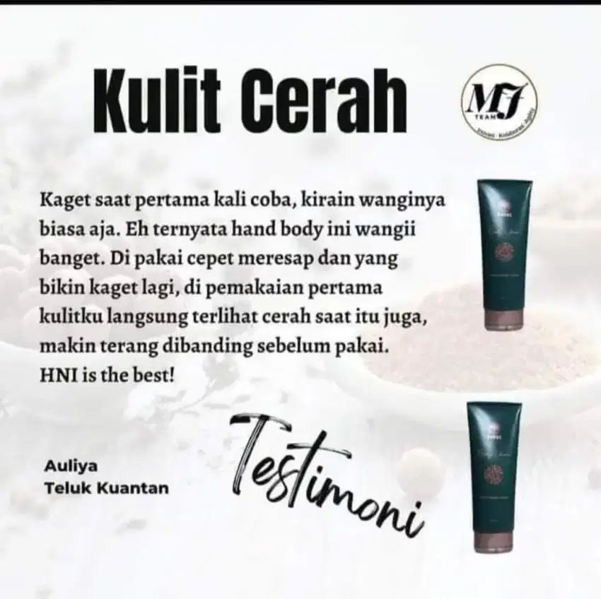 HNI BODY LOTION