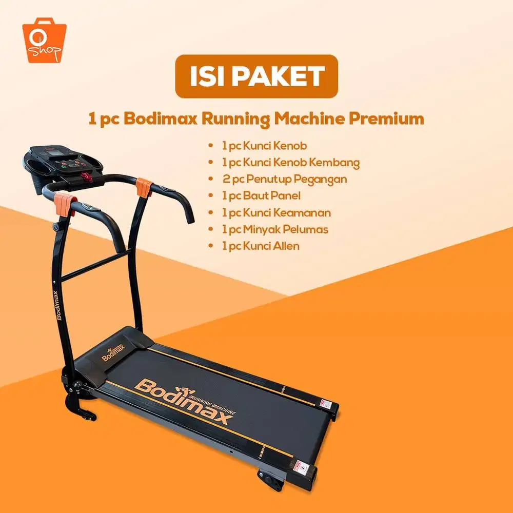 Treadmill bodimax discount