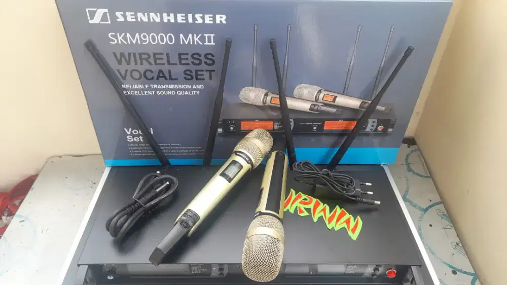 Mic WireleSs Sennheizer SKM 9000 Bisa Rubah Frequency