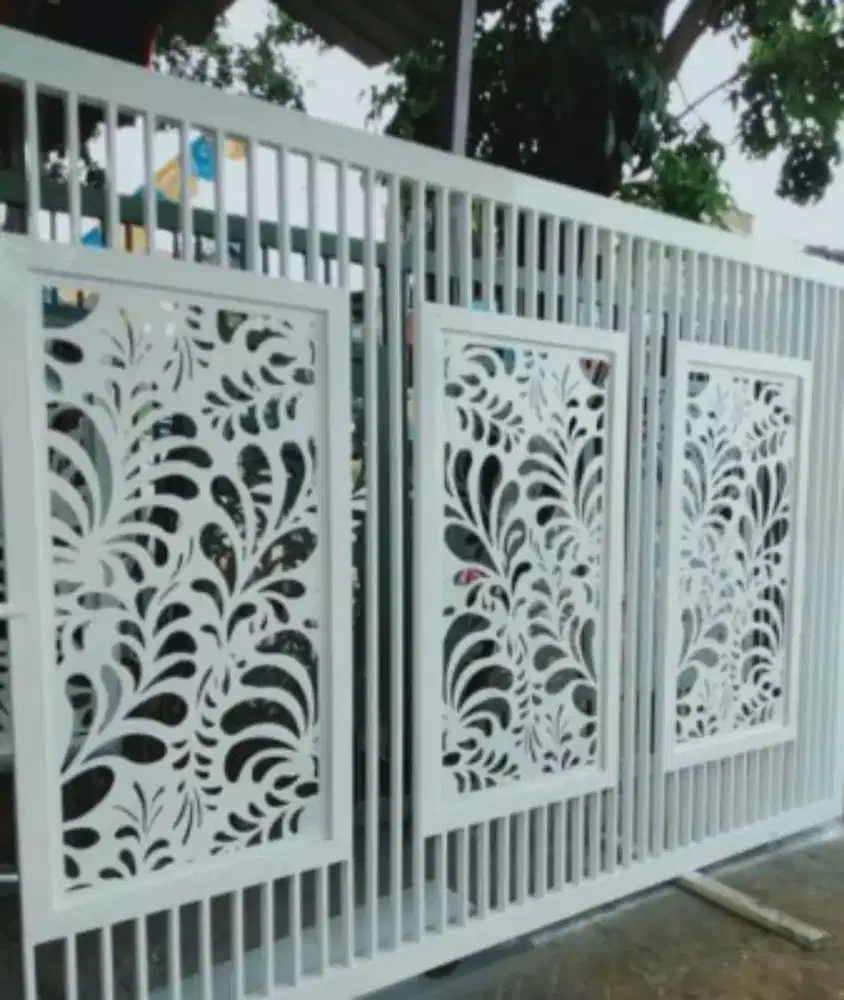 Pagar plat cuuting laser 001