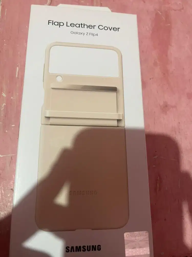 CASE FLAP LEATHER COVER SAMSUNG Z FLIP 4 ORIGINAL