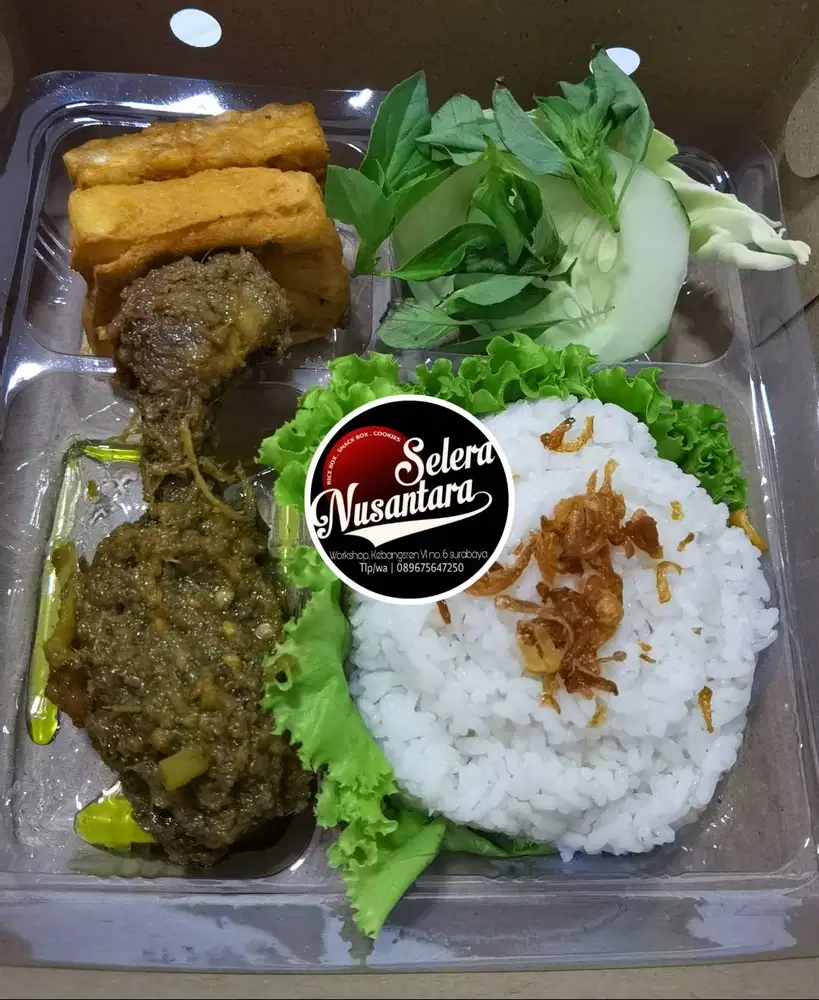 Nasi Ayam pedas khas Madura