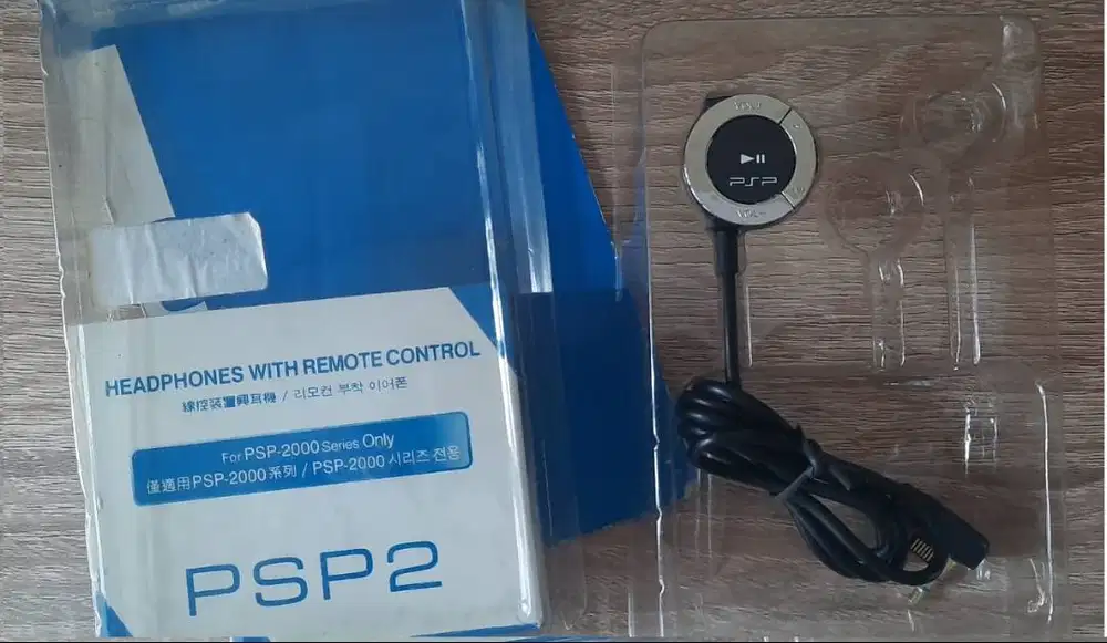 Remote Control Headphone PSP2000 aksesoris psp psp2000
