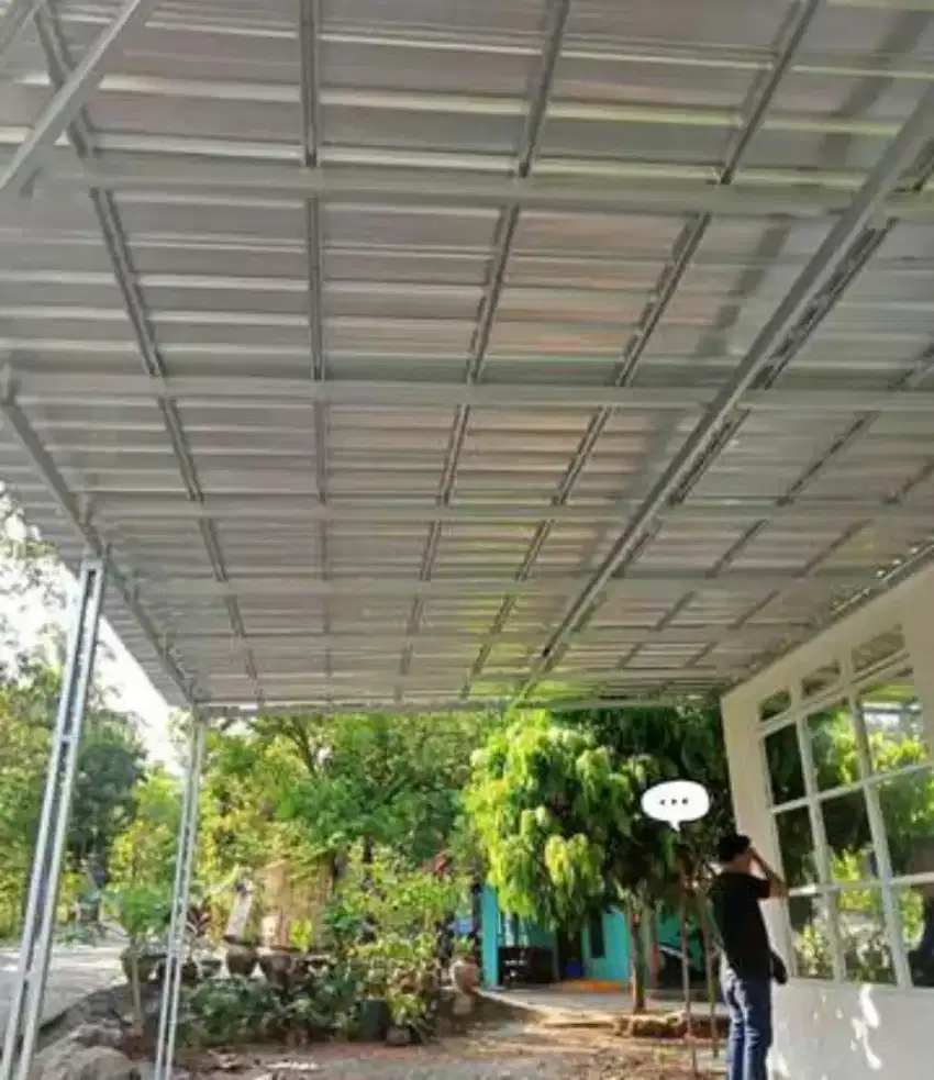 Kanopi Baja ringan atap spandek
