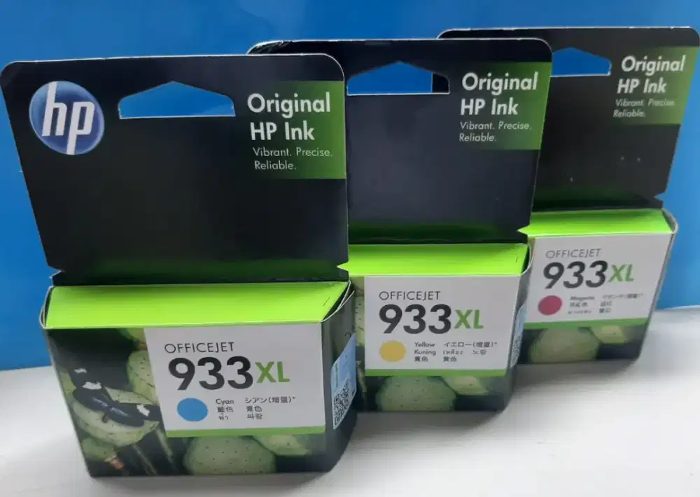 Tinta dan Toner LaserJet baru atau bekas
