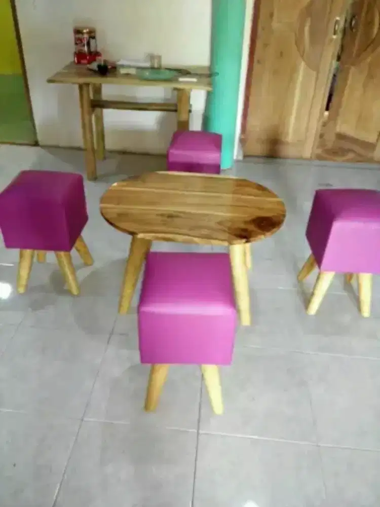 Kursi Stools set Gratis Ongkir