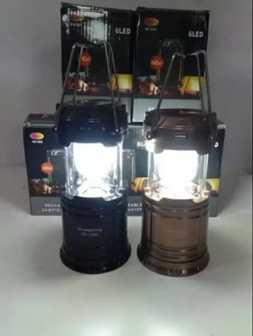 Lampu emergency, darurat, lampu kemah, outdoor